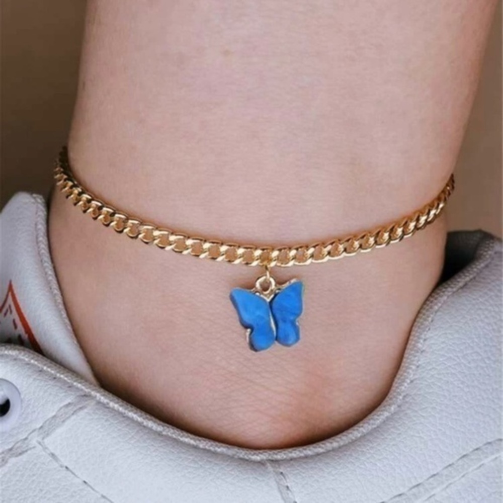 3/$30 💛 Butterfly Chain Anklet